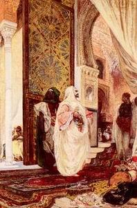 unknow artist Arab or Arabic people and life. Orientalism oil paintings  233 Spain oil painting art